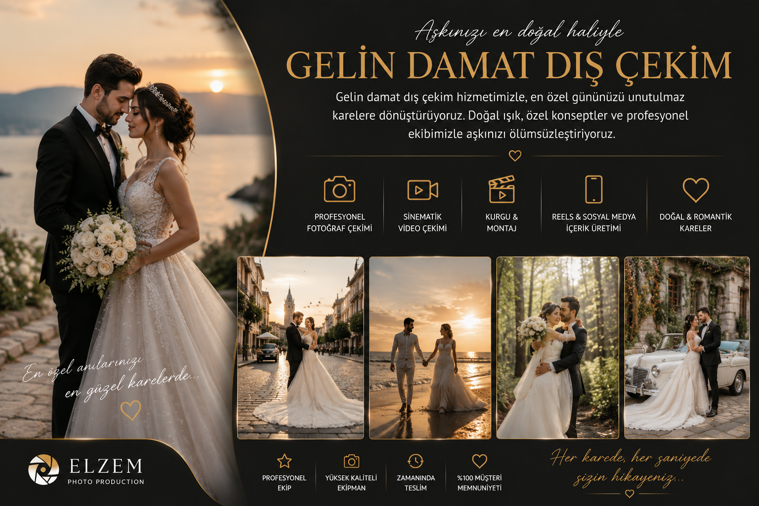 Gelin & Damat Dış Çekim
